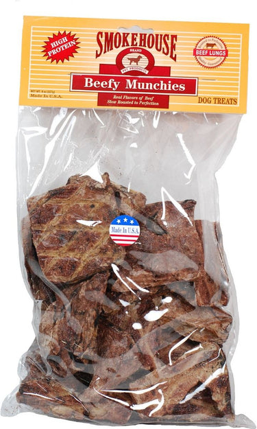 Smokehouse Beefy Munchies Dog Treats - 8OZ